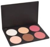 Paleta de Maquiagem Blush 6 Cores.