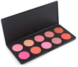 Paleta de Maquiagem Blush 10 Cores.