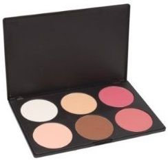 Paleta de Maquiagem Blush 6 Cores.